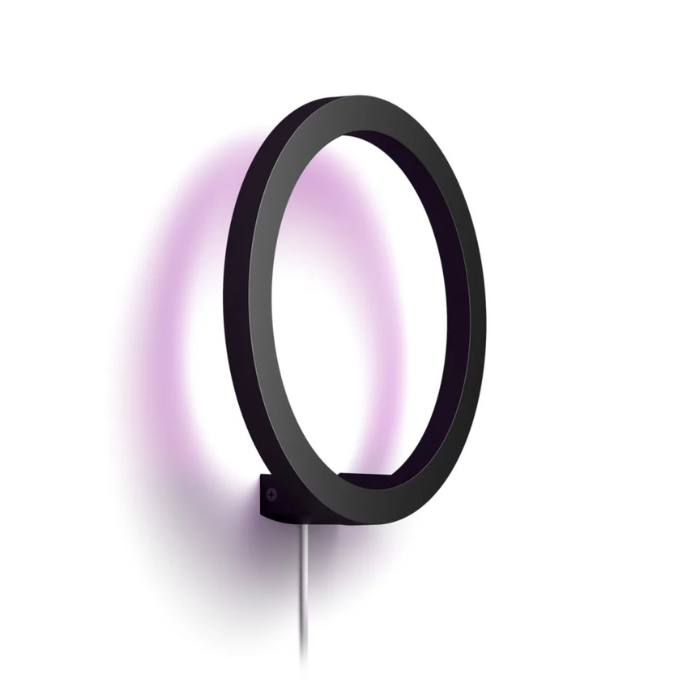 Philips Hue Sana Wall Light | Smart RGBW | 1400lm Black